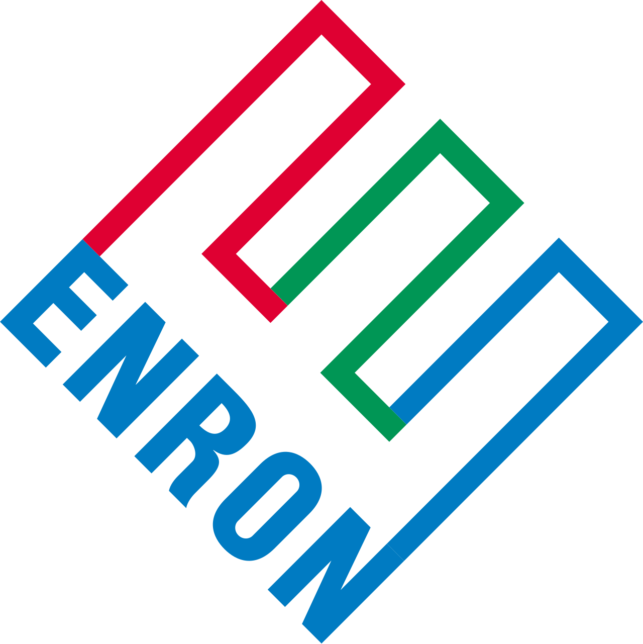 A era da sede da Enron em Houston, a trader de energia cuja falência de 2001 se tornou o caso definidor de fraude contabilística dos EUA da sua década.