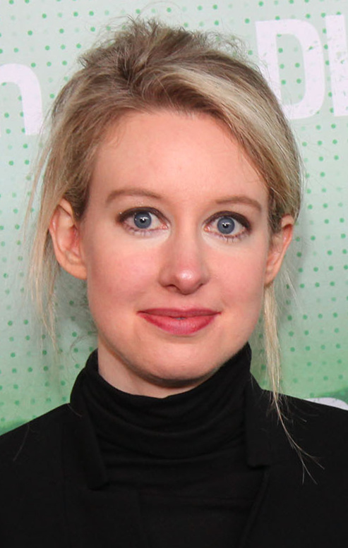 Theranos, die Palo-Alto-Bluttestfirma, deren Edison-Ansprüche nach Berichten 2015 und späteren Bundesbetrugsverurteilungen zusammenbrachen.