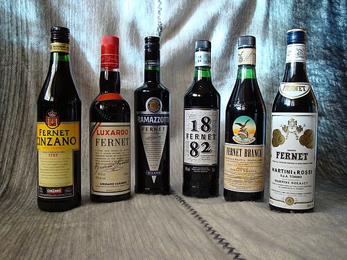 Fernet and Coke from Argentina