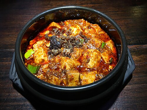 Mapo tofu