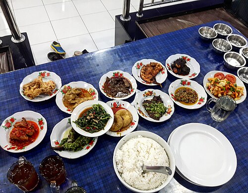 Nasi Padang from Indonesia