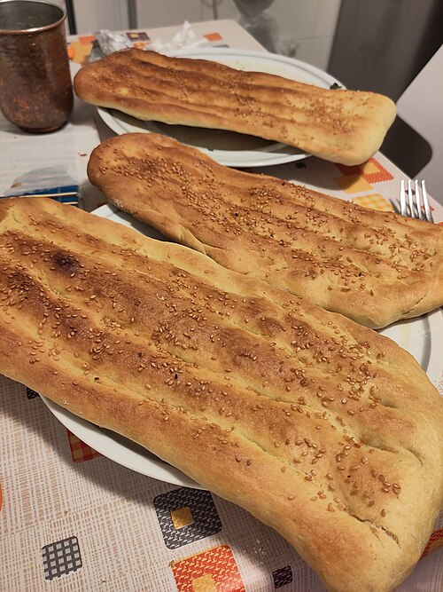 Nan-e barbari from Iran