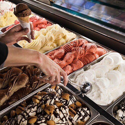 Gelato from Italy