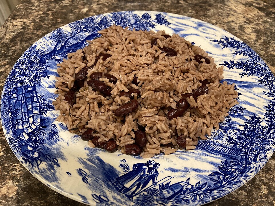 Rice and peas
