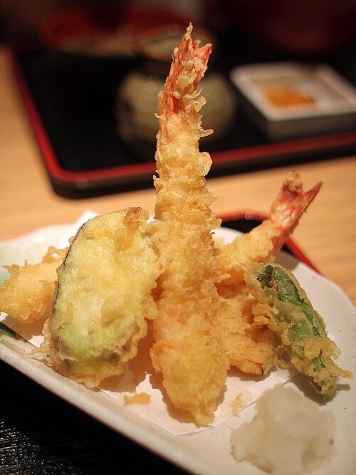 Tempura platter