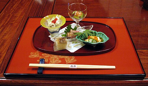 Kaiseki courses