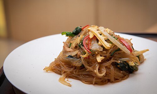 Glass noodles with vegetables