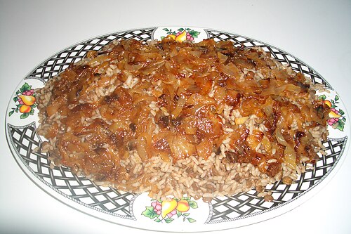 Mujaddara from Lebanon