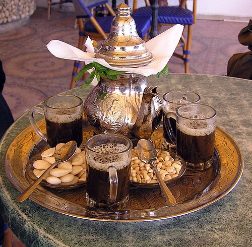 Mint tea from Morocco