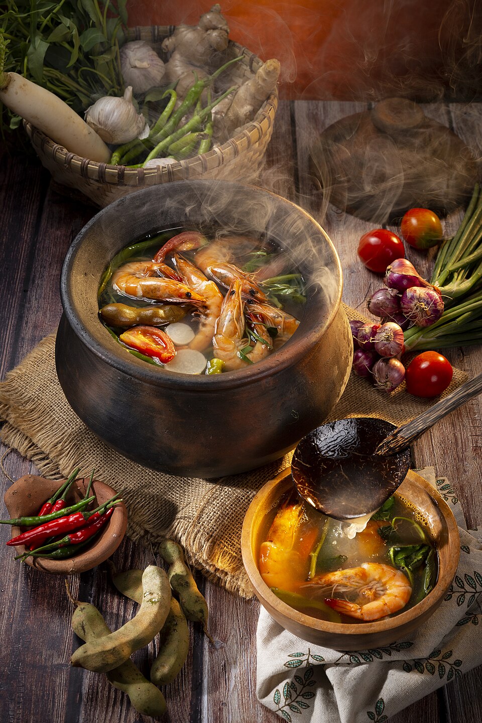 Sinigang sour soup