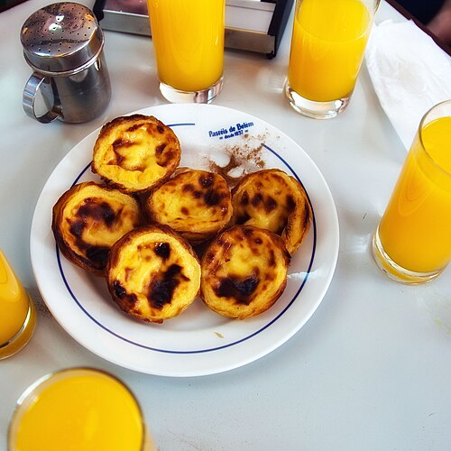 Pastel de nata from Portugal