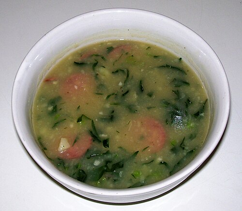 Caldo verde from Portugal