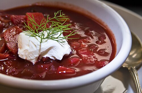 Borscht from Russia