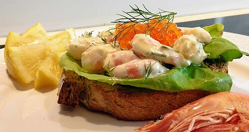Toast Skagen from Sweden