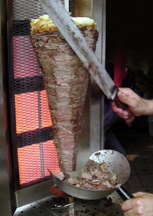 Döner kebab from Turkey