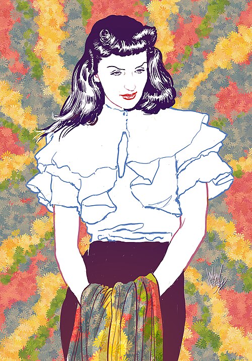 The American artist and Disney colour stylist Mary Blair.