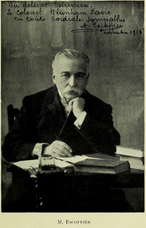 Auguste Escoffier, who codified the modern kitchen brigade system.