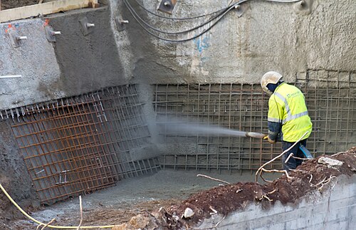 Shotcrete tunnel