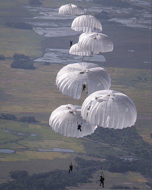 Parachute canopy