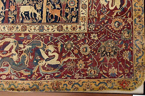 Persian carpet wool