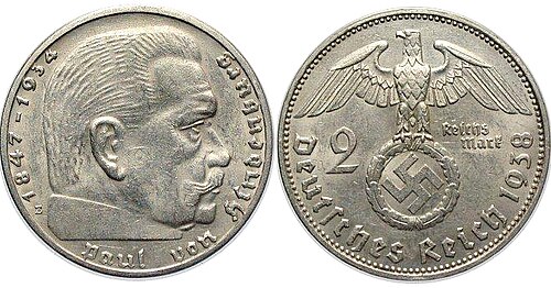 Reichsmark coin
