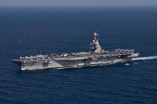 USS Gerald R. Ford — iconic aircraft carrier