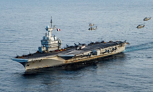 Charles de Gaulle — iconic aircraft carrier