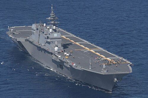 JS Izumo — iconic aircraft carrier
