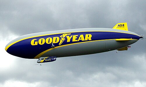 Goodyear Blimp — iconic airship