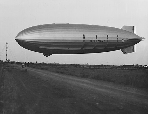 USS Akron — iconic airship