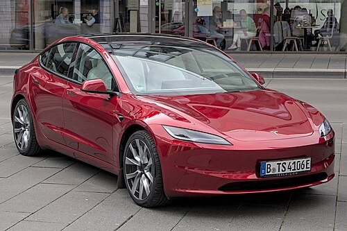 Tesla Model 3 — iconic automobile