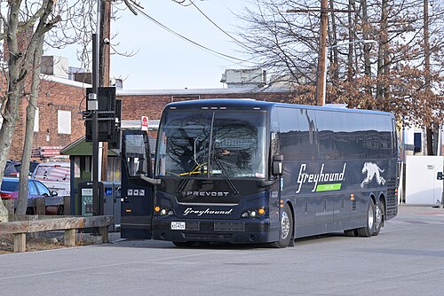 Greyhound coach — iconic bus