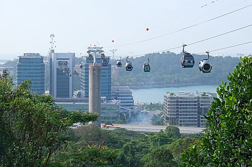 Singapore Cable Car — iconic cable car