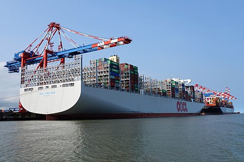 OOCL Hong Kong — iconic container ship