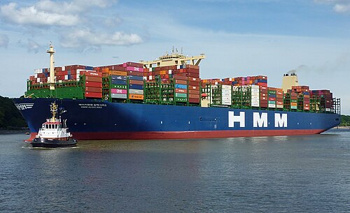HMM Algeciras — iconic container ship
