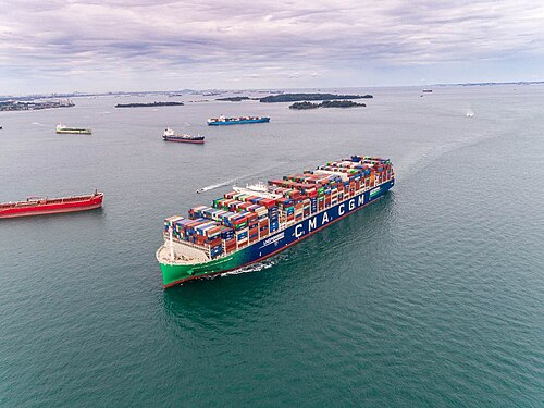 CMA CGM Jacques Saadé — iconic container ship