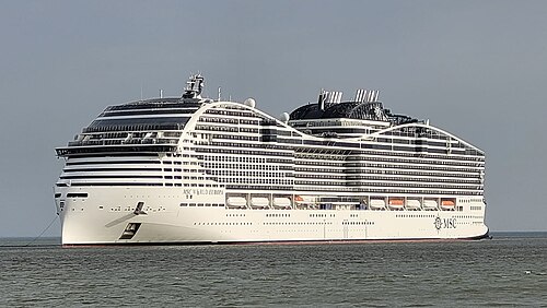 MSC World Europa — iconic cruise ship