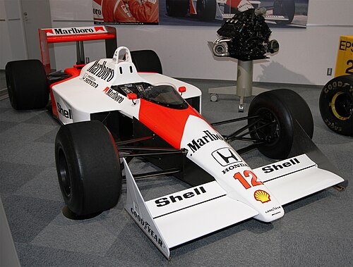 McLaren MP4/4 — iconic formula one car