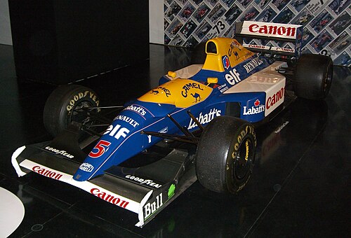 Williams FW14B — iconic formula one car