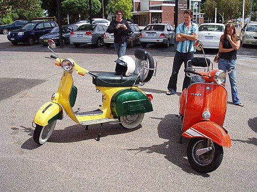 Vespa — iconic motorcycle