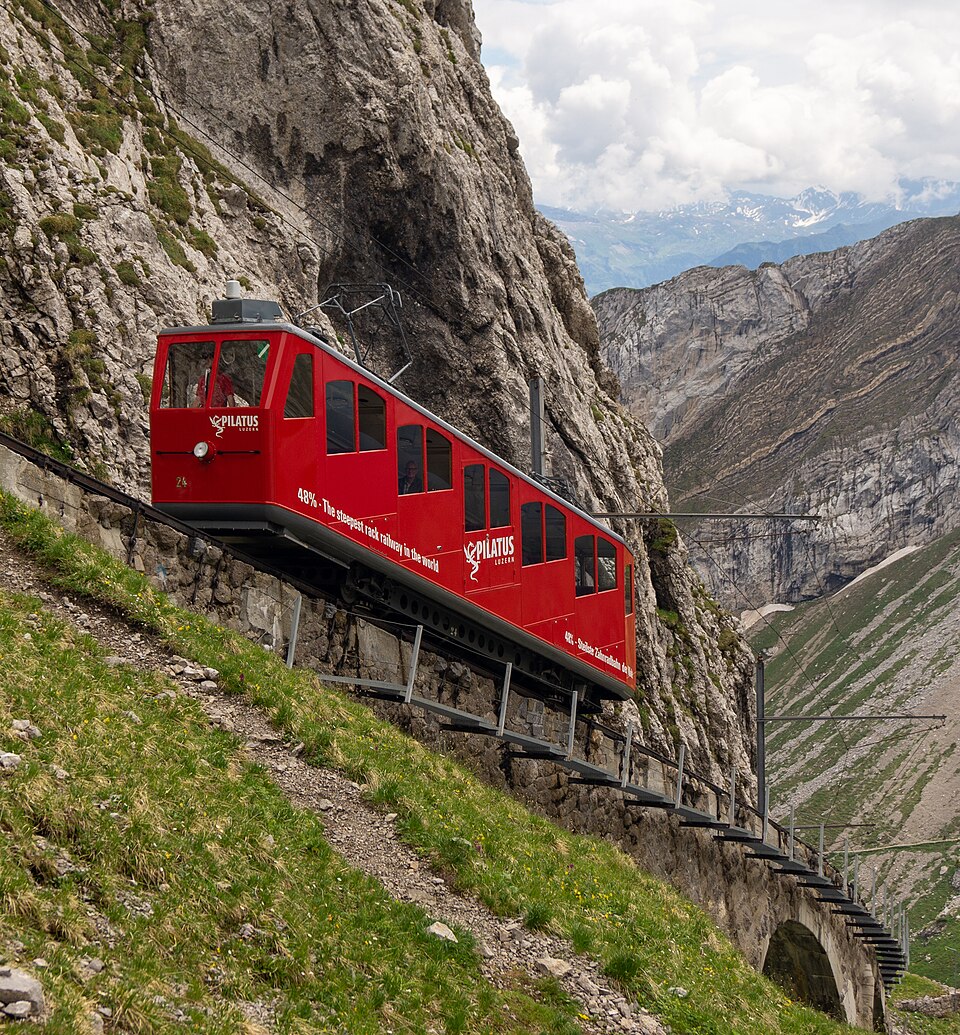 Rack railway