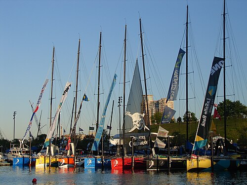 Volvo Ocean Race boats — iconic sailboat
