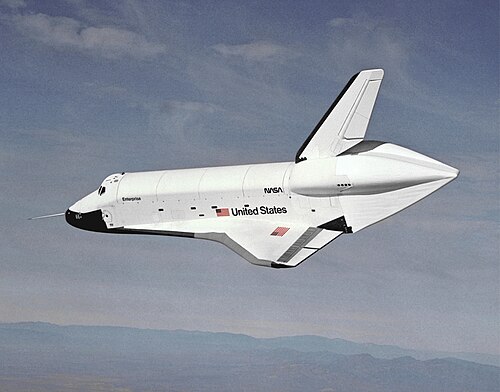 Enterprise approach tests — iconic space shuttle