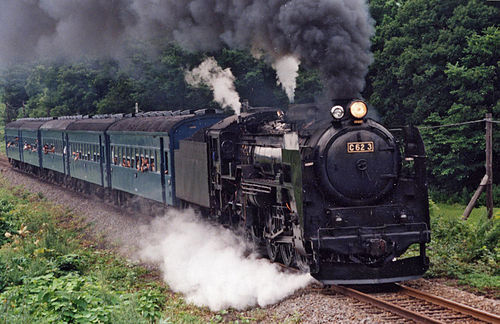 C62 — iconic steam locomotive