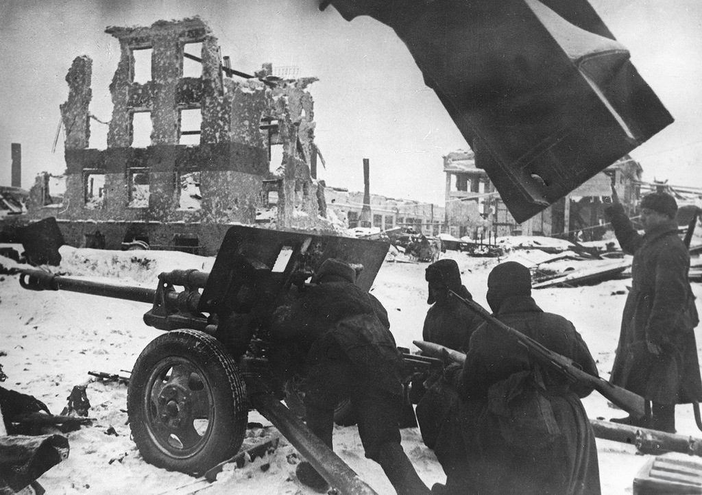 Ruinas de Stalingrado, 1942-43