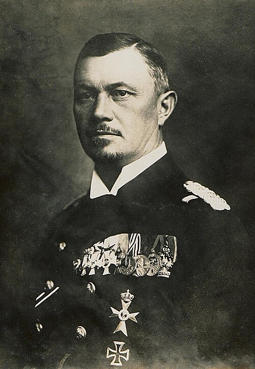 Reinhard Scheer / frühes U-Boot-Kommando