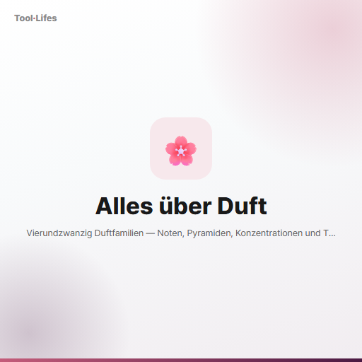 Alles über Duft