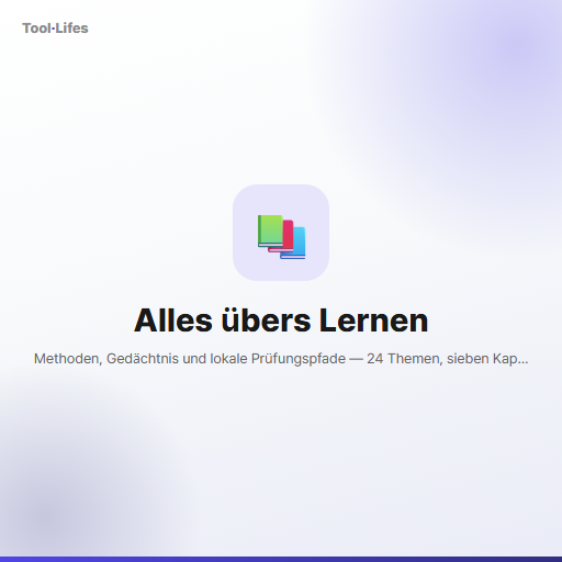 Alles übers Lernen