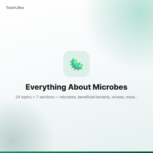 Everything About Microbes