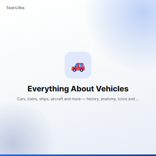 Everything About Vehicles